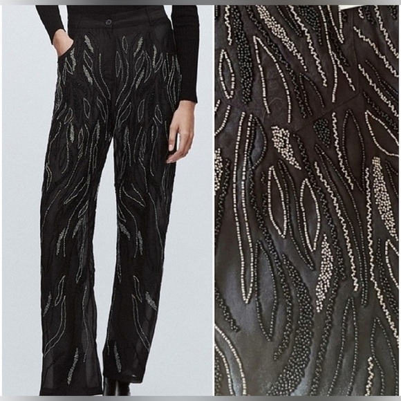 Zara beaded pants